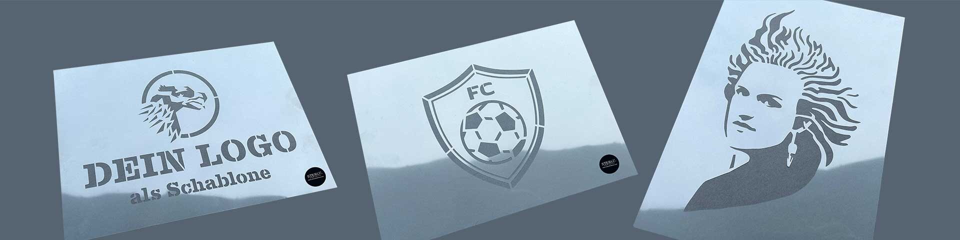 Airbrush-Schablonen aus Mylarfolie (PET) nach eigenen Motiven